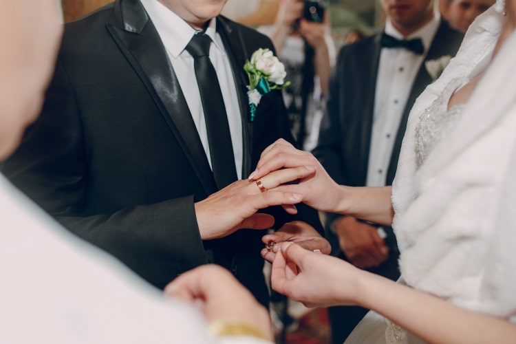 Wedding ceremony in the Philippines